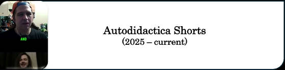 Autodidactica Shorts